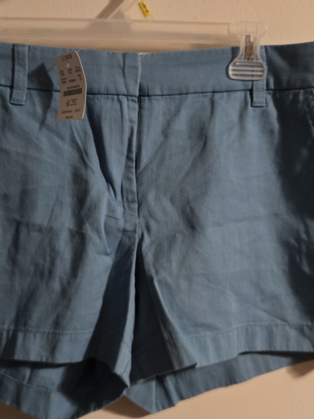 J. Crew Light Blue Tailored Cotton Shorts